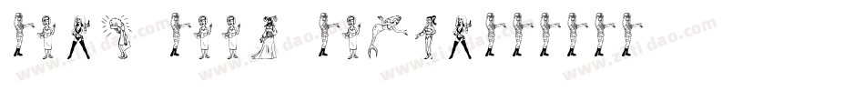 Long Cool Woman字体转换